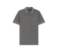 BOSS Poloshirt aus Baumwoll-Piqué mit Logo-Print - Style Prime, 50507813 Grau S