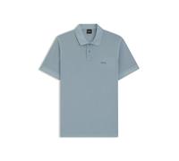 BOSS Poloshirt aus Baumwoll-Piqué mit Logo-Print - Style Prime, 50507813 Hellblau XXXL