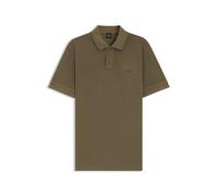 BOSS Poloshirt aus Baumwoll-Piqué mit Logo-Print - Style Prime, 50507813 Olive L