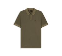 BOSS Poloshirt aus Baumwoll-Piqué mit Logo-Print - Style Prime, 50507813 Olive XXXL