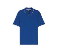 BOSS Poloshirt aus Baumwoll-Piqué mit Logo-Stickerei - Style Parlay 250_IN, 50560023 Blau XXXL