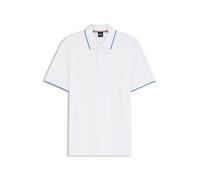 BOSS Poloshirt aus Baumwoll-Piqué mit Logo-Stickerei - Style Parlay 250_IN, 50560023 Weiß XL