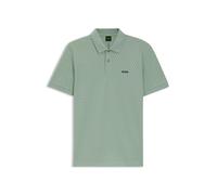BOSS Poloshirt aus Baumwoll-Piqué mit Print-Muster - Style PL_GOC Chip Pattern, 50554591 Hellgrün XXXL