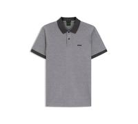 BOSS Poloshirt aus Baumwoll-Piqué mit Punkte-Print - Style Polo TL, 50544482 Grau M