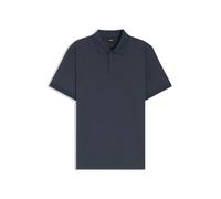 BOSS Poloshirt aus Baumwolle mit Blasen-Struktur - Style H-Parlay 102, 50555172 Dunkelblau XL