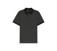 BOSS Poloshirt aus Baumwolle mit Blasen-Struktur - Style H-Parlay 102, 50555172 Dunkelgrau XL