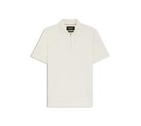 BOSS Poloshirt aus Baumwolle mit Seide und Reißverschluss am Kragen - Style L-Payrot 125, 50555939 Natur XXL