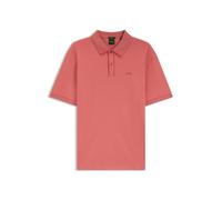 BOSS Poloshirt aus Interlock-Baumwolle mit gestreiften Details - Style PL_Cord Paddy, 50570008 Koralle L