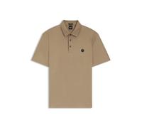 BOSS Poloshirt aus merzerisierter Baumwolle mit Double-B-Monogramm - Style C-Parris 01, 50555829 Beige M