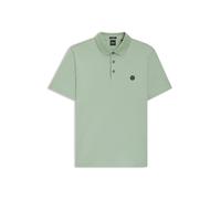 BOSS Poloshirt aus merzerisierter Baumwolle mit Double-B-Monogramm - Style C-Parris 01, 50555829 Hellgrün XL