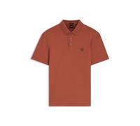 BOSS Poloshirt aus merzerisierter Baumwolle mit Double-B-Monogramm - Style C-Parris 01, 50555829 Orange XXXL