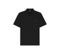 BOSS Poloshirt aus merzerisierter Baumwolle mit Double-B-Monogramm - Style C-Parris 01, 50555829 Schwarz M