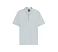 BOSS Poloshirt aus merzerisierter Baumwolle mit Reißverschlussleiste - Style H-Paras 65, 50543880 Hellblau S