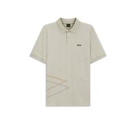 BOSS Poloshirt aus Pima-Baumwolle mit platziertem Print - Style PL_GOC Rank 3, 50570015 Hellbeige L