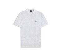 BOSS Poloshirt aus Stretch-Baumwolle mit durchgehendem Print - Style Polo AO Zone, 50549358 Weiß XXL