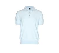 BOSS Regular-Fit Strick-Poloshirt aus strukturiertem Gewebe - Style H-Lurazio, 50565506 Hellblau XXL