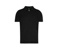 BOSS Strick-Poloshirt aus Baumwoll-Mix mit Bodymapping-Struktur - Style KN_Momentum-Lite PS, 50558353 Schwarz XL
