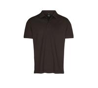 BOSS Pallas Poloshirt aus Baumwoll-Piqué mit Logo-Stickerei - Style Pallas, 50553564 Dunkelbraun L