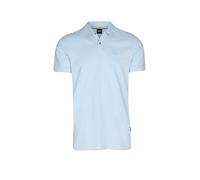 BOSS Regular-Fit Poloshirt aus Baumwolle mit Logo-Stickerei - Style Pallas, 50468362 Hellblau XXXL