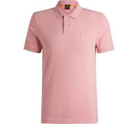 BOSS Slim-Fit Poloshirt aus Stretch-Baumwolle mit Logo-Aufnäher - Style Passenger, 50507803 Hellrosa XL