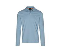 BOSS Slim-Fit Poloshirt aus elastischem Baumwoll-Piqué - Style Passerby, 50507704 Hellblau M