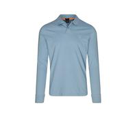BOSS Slim-Fit Poloshirt aus elastischem Baumwoll-Piqué - Style Passerby, 50507704 Hellblau S