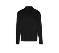 Poloshirt BOSS ORANGE "Pe_interlock_long" Gr. XL, schwarz (black001) Herren Shirts (14896525-XL) black001