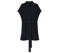 BOSS Poncho aus Schurwolle mit hohem Ausschnitt - Style Favanda, 50553228 Dunkelblau M