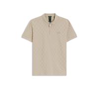 BOSS Porsche x BOSS Poloshirt mit Pasha-Muster - Style PL_PS Icons70 Jacq, 50570908 Hellbeige L