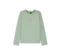 Sweatshirt BOSS GREEN "Porsche Spirit 70 Capsule Collection", Herren, Gr. 3XL, open grün357, Sweatware, Obermaterial: 39% Baumwolle, 36% Modal, 17% Polyester, 8% Elasthan, unifarben, regular fit norma
