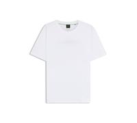 BOSS Porsche x BOSS T-Shirt aus merzerisierter Baumwolle mit Grafik-Print auf der Rückseite - Style TS_PS Spirit70 Car, 50561856 Weiß L