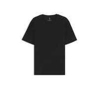 BOSS Porsche x BOSS T-Shirt aus merzerisierter Baumwolle mit Hahnentritt-Muster - Style C-Thompson 198_PS, 50545585 Schwarz S