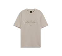BOSS Porsche x BOSS T-Shirt mit glänzendem Artwork - Style TS_PS Icons70 Car, 50569582 Hellbeige M