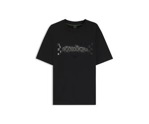 BOSS Porsche x BOSS T-Shirt mit glänzendem Artwork - Style TS_PS Icons70 Car, 50569582 Schwarz L