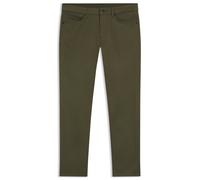 BOSS Porsche x BOSS Tapered-Fit Hose aus Stretch-Denim - Style TR_PS Spirit70 5Pkt, 50560463 Olive 33/32