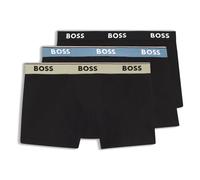 BOSS Boxershorts Power Trunk eng anliegend kurzes Bein Baumwolle Logo-Bund XXL 3er-Pack