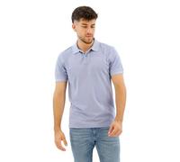 Poloshirt BOSS ORANGE "Prime", Herren, Gr. XXXL, blau (open blau470), Jersey, Obermaterial: 100% Baumwolle, casual, regular fit hüftlang, hoch geschlossener Ausschnitt, Kurzarm eng elastischer Bund, S
