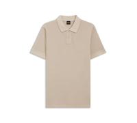 BOSS Poloshirt Prime – Baumwoll-Piqué, Kurzarm, Logo-Print, Regular Fit – Hellbeige S