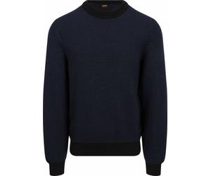 BOSS Pull Aspoki Navy Schwarz - Größe L Schwarz L