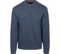 BOSS Pull Smallcrew Blau - Größe M Blau M