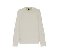 BOSS Pullover aus Baumwoll-Mix mit Bodymapping-Struktur - Style KN_Momentum-Lite CN, 50558351 Hellbeige XXXL
