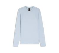 BOSS Pullover aus Baumwoll-Mix mit Bodymapping-Struktur - Style KN_Momentum-Lite CN, 50558351 Hellblau XXXL