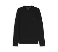 BOSS Pullover aus Baumwoll-Mix mit Bodymapping-Struktur - Style KN_Momentum-Lite CN, 50558351 Schwarz XL