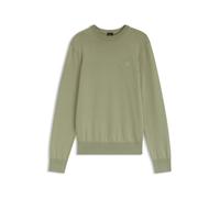 BOSS Pullover aus Baumwoll-Mix mit Logo-Patch - Style Kanovano_S, 50527583 Hellgrün L