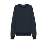 BOSS Herren Strickpullover aus Baumwollmix KLAPOK, marine, Gr. S