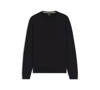 BOSS Pullover aus Baumwolle mit Logo-Stickerei - Style Upacas-L, 50556344 Dunkelblau XL