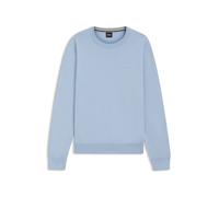 BOSS Pullover aus Baumwolle mit Logo-Stickerei - Style Upacas-L, 50556344 Hellblau XXXL