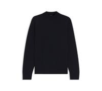 BOSS Pullover aus extrafeiner Merinowolle mit Stehkragen - Style H-Bjarno, 50570642 Dunkelblau XXXL