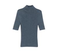 BOSS Pullover aus Merinowolle mit Stehkragen - Style Faleri, 50542885 Blau XXL