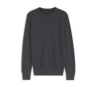 BOSS Pullover aus Schurwoll-Mix mit verschiedenen Strukturen - Style H-Hincluso_IN, 50564601 Dunkelgrau XL